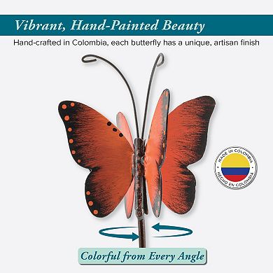 La Crosse Technology 5-Inch Capacity Butterfly Rain Gauge