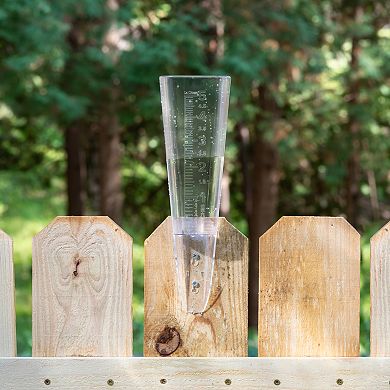 La Crosse Technology 5-inch Capacity Clear Plastic Rain Gauge