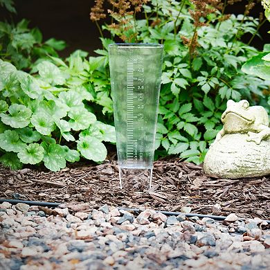 La Crosse Technology 5-inch Capacity Clear Plastic Rain Gauge