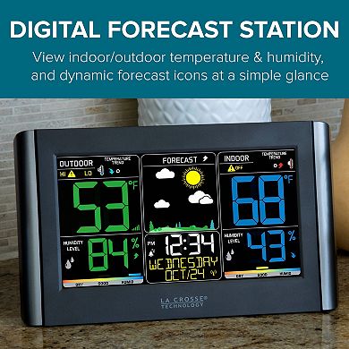 La Crosse Technology Wireless Digital Weather Station with Alerts