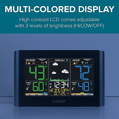 La Crosse Technology Wireless Digital Weather Station with Alerts