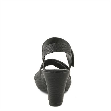 Patrizia Dade-Woven Women's Cuffed Heeled Sandals