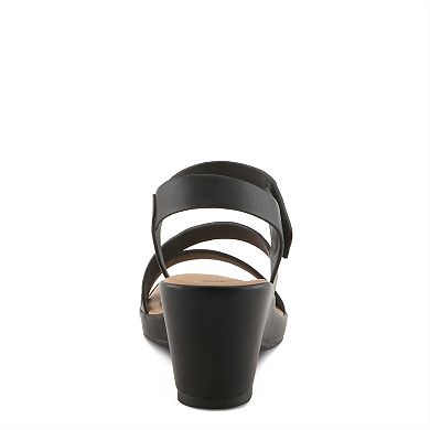 Patrizia Women's Ankle Strap Wedge Heel Sandals