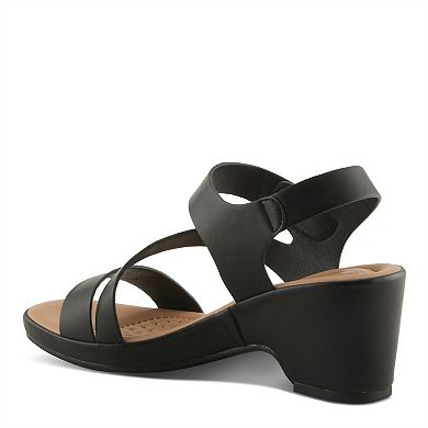 Patrizia Women's Ankle Strap Wedge Heel Sandals