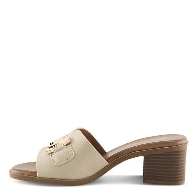 Patrizia Mabbitt Women's Block Heel Slide Sandals