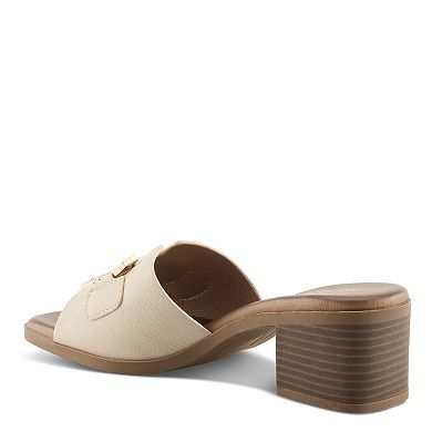 Patrizia Mabbitt Women's Block Heel Slide Sandals