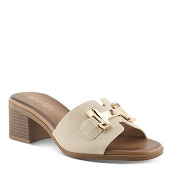 Patrizia Mabbitt Women's Block Heel Slide Sandals