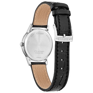Citizen Women's Classic Stainless Steel Leather Strap Watch - FE1087-01E