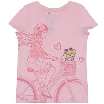 Baby & Toddler Girl Jumping Beans® Barbie Puppy Graphic Tee