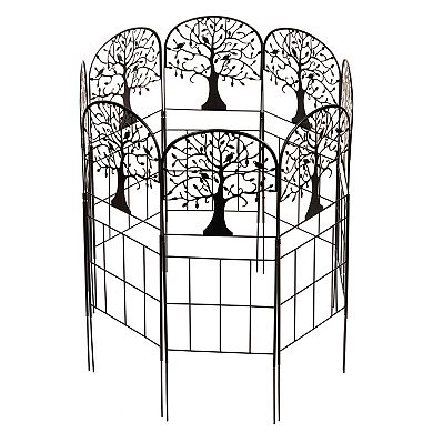 Evergreen Enterprises 6-Panel Tree of Life Tall Edging Outdoor Decor
