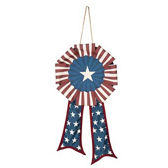 Evergreen Enterprises Vintage Patriotic Bow Door Hanger