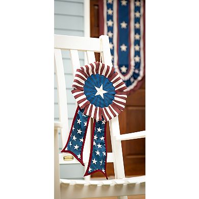 Evergreen Enterprises Vintage Patriotic Bow Door Hanger