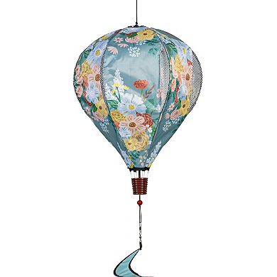 Evergreen Enterprises Floral Balloon Spinner Outdoor Decor