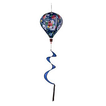 Evergreen Enterprises Floral Balloon Spinner Outdoor Decor