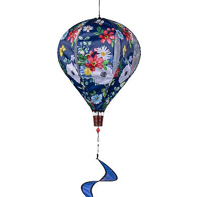 Evergreen Enterprises Floral Balloon Spinner Outdoor Decor