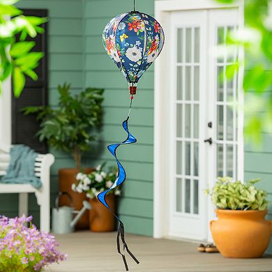 Evergreen Enterprises Floral Balloon Spinner Outdoor Decor