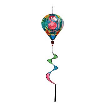 Evergreen Enterprises Let's Flamingle Balloon Spinner Outdoor Decor