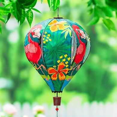 Evergreen Enterprises Let's Flamingle Balloon Spinner Outdoor Decor
