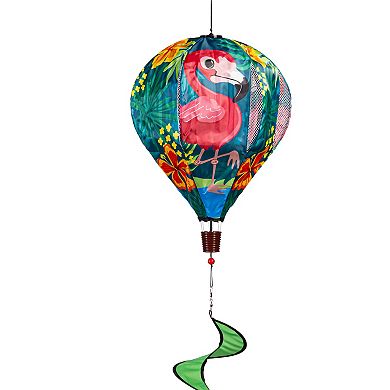 Evergreen Enterprises Let's Flamingle Balloon Spinner Outdoor Decor