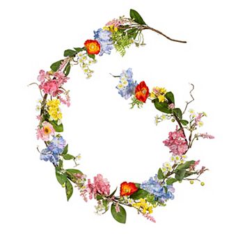 Evergreen Enterprises 72-inch Artificial Floral Petal Garland