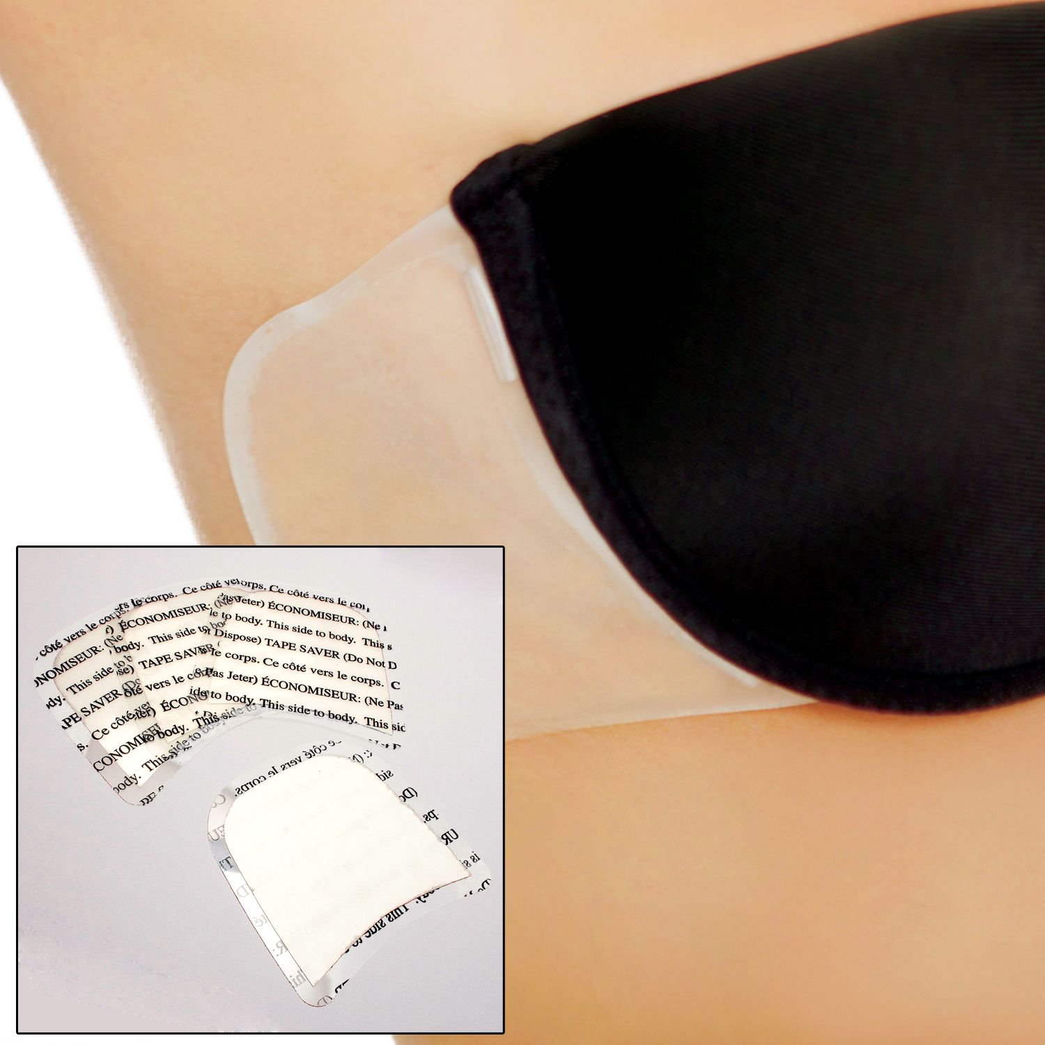 replacement tape for backless bra