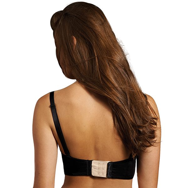 Pack of 1 Skin and Black 3 Hook Bra Extenders 3-Hooks 3-Rows Increase 0.5  to 2 inches to Band Size of your Bra Hook Extender for Women Bras Extension  Accessories