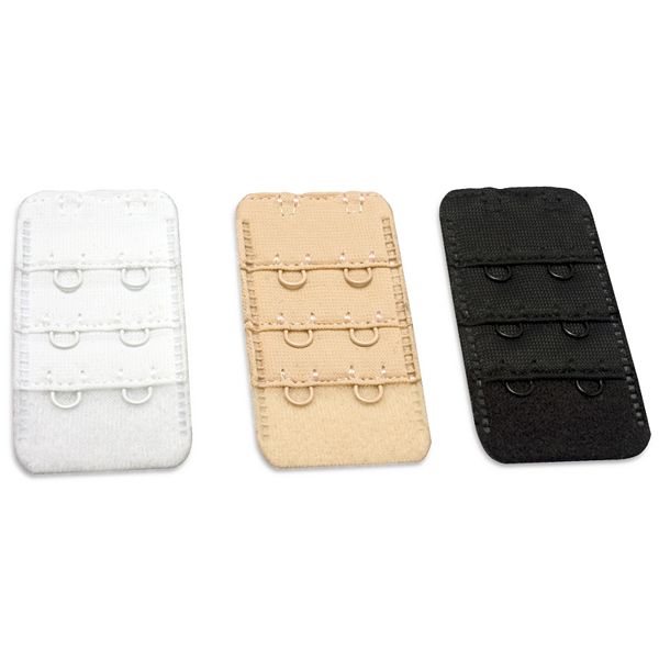 Maidenform 3pk. 2Hook Bra Extenders 1/2in. M4085M Women's