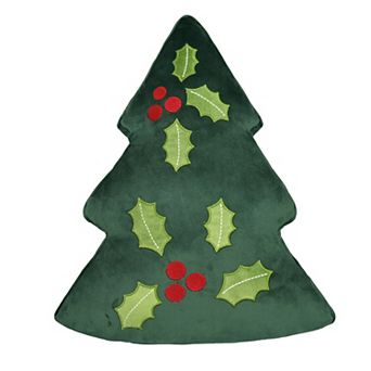 St. Nicholas Square® Shaped Tree Throw Pillow