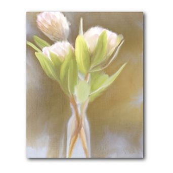 COURTSIDE MARKET Spring Gold Canvas Wall Art