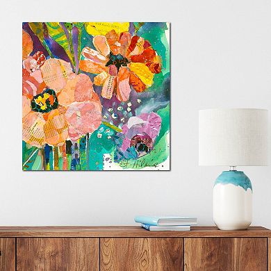COURTSIDE MARKET Bright Blooms Canvas Wall Art