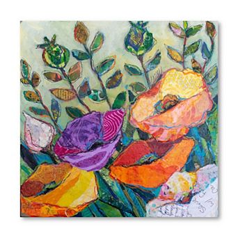 COURTSIDE MARKET Meadow Blossom Canvas Wall Art