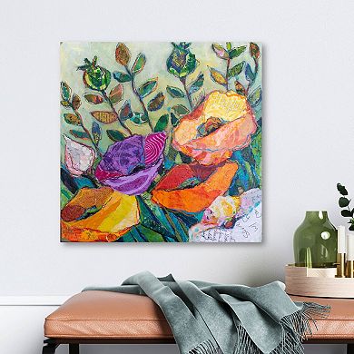 COURTSIDE MARKET Meadow Blossom Canvas Wall Art