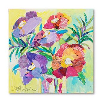 COURTSIDE MARKET Floral Friends Canvas Wall Art
