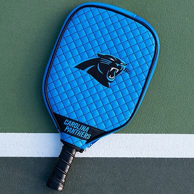 Carolina Panthers Quilted Pickleball Paddle Cover