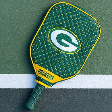 Green Bay Packers Quilted Pickleball Paddle Cover