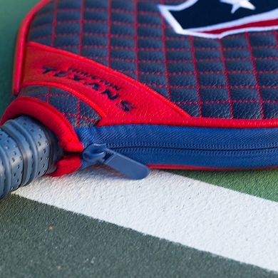 Houston Texans Quilted Pickleball Paddle Cover