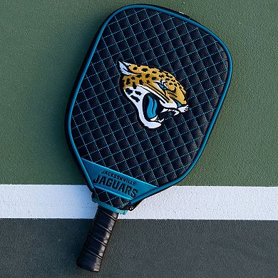 Jacksonville Jaguars Quilted Pickleball Paddle Cover