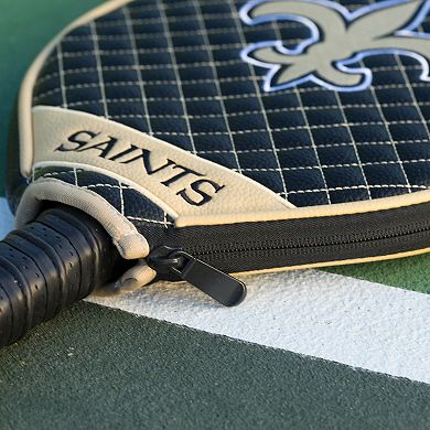 Team Golf New Orleans Saints Quilted Pickleball Paddle Cover