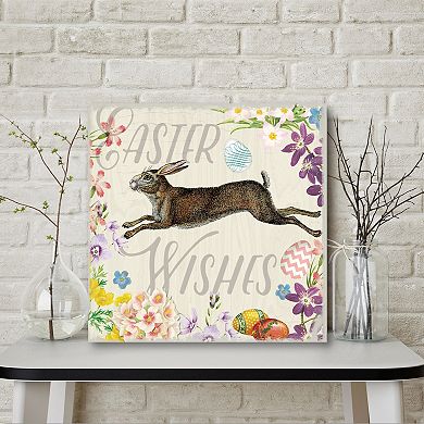 COURTSIDE MARKET Easter Garden II Canvas Wall Art