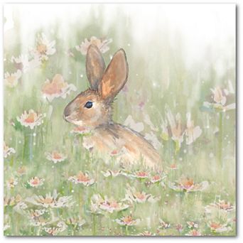 COURTSIDE MARKET Peter Cottontail Canvas Wall Art
