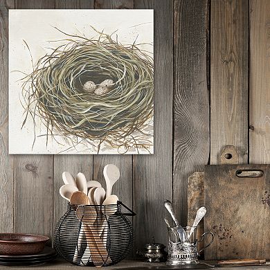 COURTSIDE MARKET The New Life Nest Canvas Wall Art