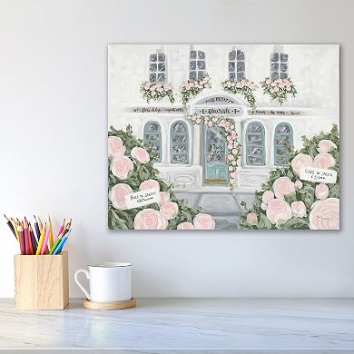 COURTSIDE MARKET Le Petit Fleuriste Canvas Wall Art