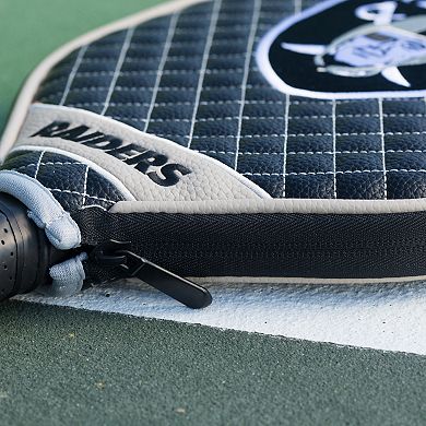 Team Golf Las Vegas Raiders Quilted Pickleball Paddle Cover