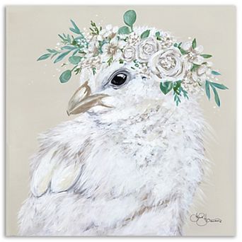 COURTSIDE MARKET Joy The Chick Canvas Wall Art