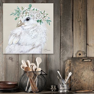 COURTSIDE MARKET Joy The Chick Canvas Wall Art