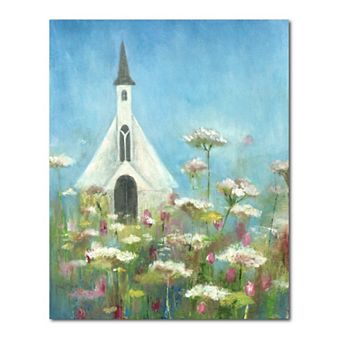 COURTSIDE MARKET Faithful Chapel I Canvas Wall Art
