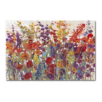 COURTSIDE MARKET Variety of Flowers II Canvas Wall Art