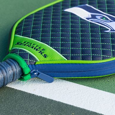 Seattle Seahawks Quilted Pickleball Paddle Cover
