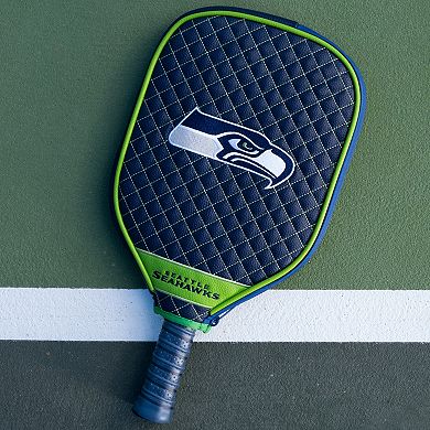 Seattle Seahawks Quilted Pickleball Paddle Cover