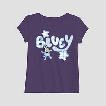 Baby & Toddler Girl Jumping Beans® Patchwork Bluey Graphic Tee